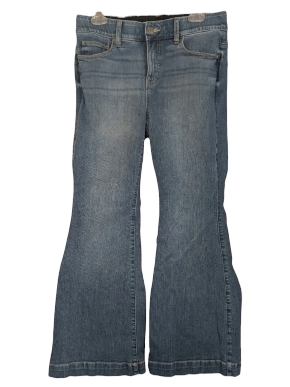 TORRID Bombshell Flare High-Rise in Light Blue Jeans Size 10T (TALL)